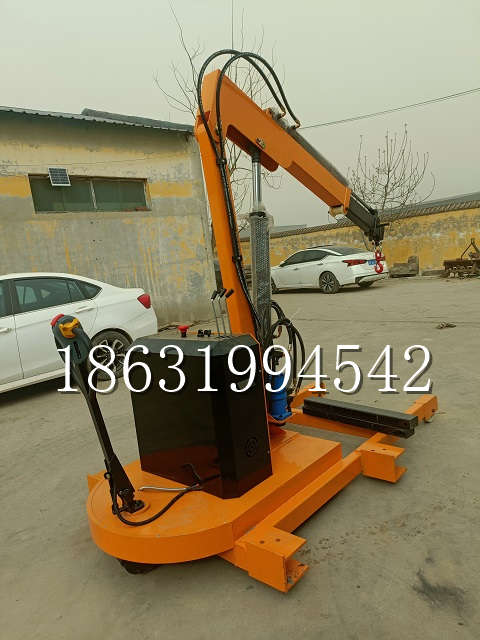 博野县自卸车厢随车吊 自制轮式四不像起重机 四驱平板吊 5吨 贵盛